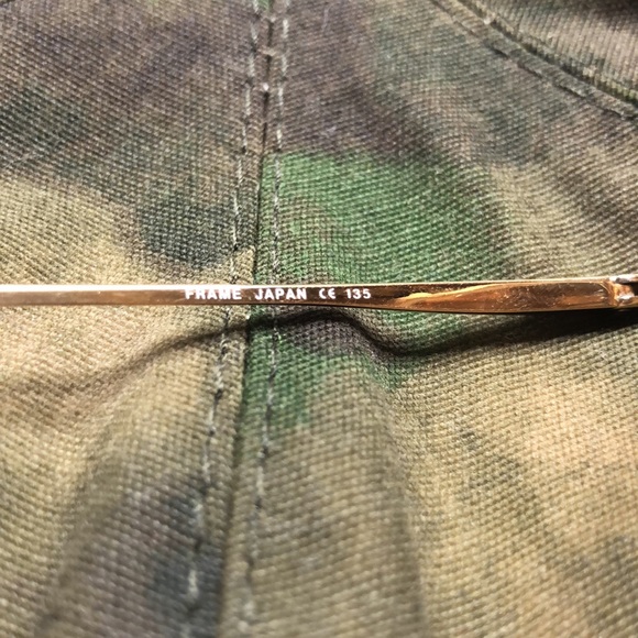 Vintage Calvin Klein Eye Glasses Half-Rimless, Goldtone Oval Half Frame, 343 510 - Picture 12 of 16